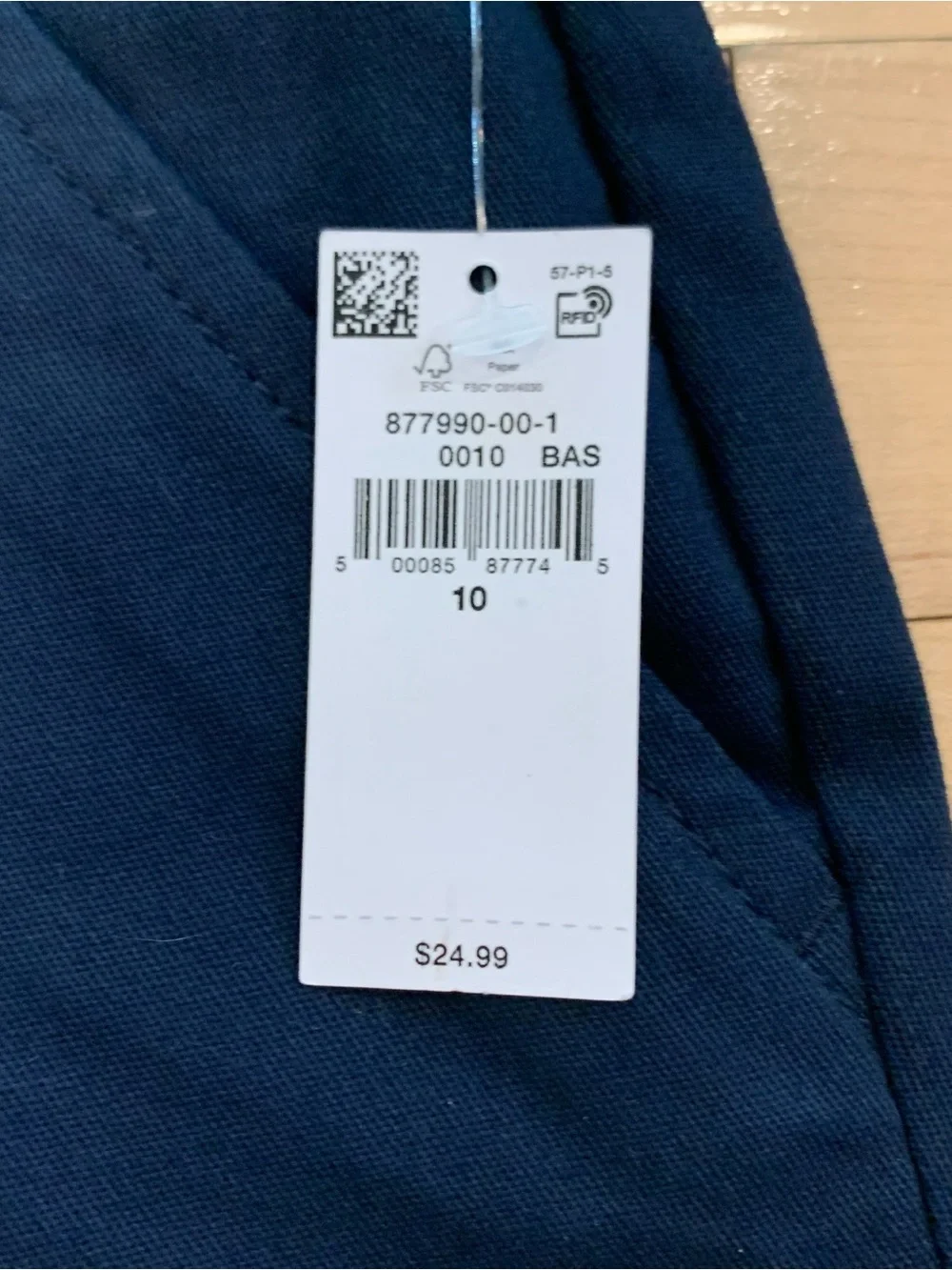 New! Old Navy Skinny Stretch School Uniform Pants – Youth Girls Size 10 – Navy